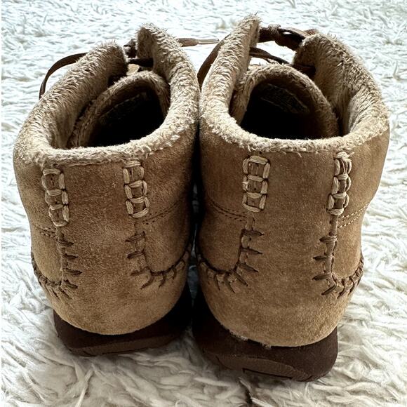 Skechers Women's Bikers Totem Pole Chukka Boot Size 7.5 Suede Casual Comfort - Picture 4 of 9